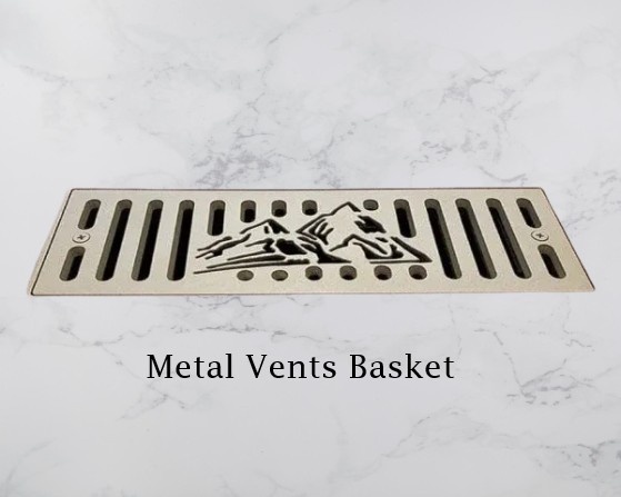 AVALANCHE FLUSH MOUNT METAL FLOOR VENT