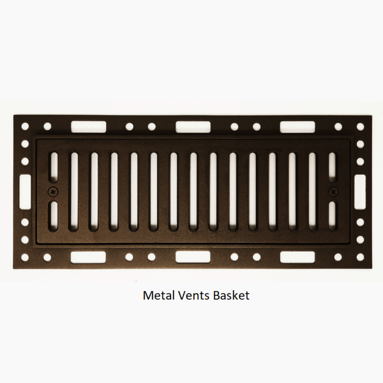 Forest Burnt leaf flush mount metal floor vents